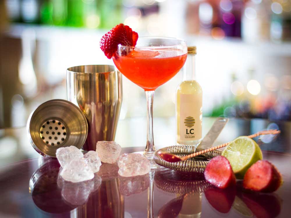 Lemon Strawberry Margarita